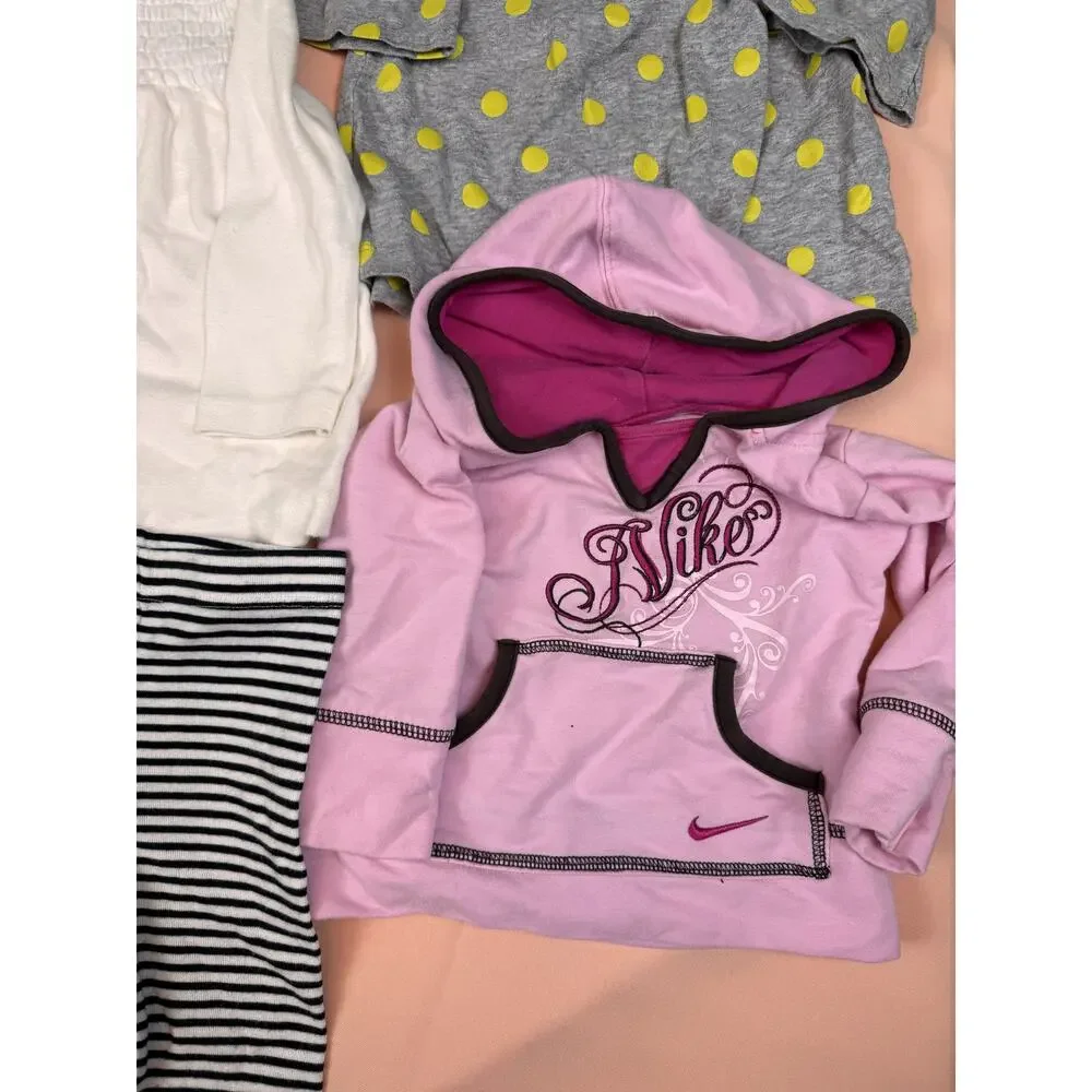 Girls 18M Fall Winter Clothing Bundle 8 Pc Nike Disney Gymboree Carters SKU #917
